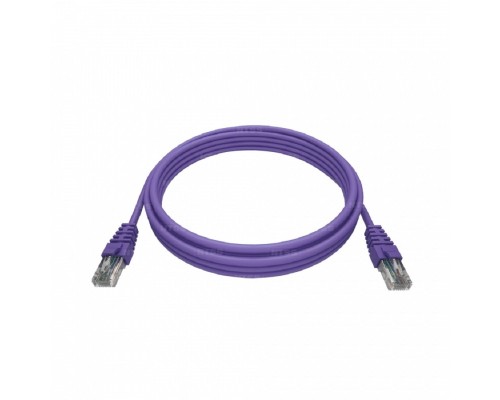 [патч-корд] NTSS Патч-корд NTSS PREMIUM 2xRJ45/8P8C, T568B UTP 28 AWG CAT6 LSZH 2 метра, лиловый NTSS-PC-PM-UTP28-RJ45-6-2.0-LSZH-LL