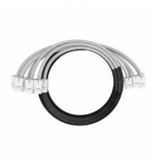 NTSS Кабельная сборка NTSS PREMIUM 6pc, UTP CAT5e, оконцована разъемами KEYSTONE RJ45 UTP CAT5e, заделка в чулке, вывод 0.6м, длина 5м, LSZH, серый NTSS-PC-PM-6-UTP-RJ45KJ-5e-S-0.6-5.0-LSZH-GY