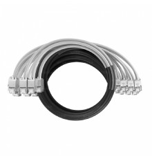 NTSS Кабельная сборка NTSS PREMIUM 12pc, FTP CAT5e, оконцована разъемами KEYSTONE RJ45 FTP CAT5e, заделка в чулке, вывод 0.6м, длина 20м, LSZH, серый NTSS-PC-PM-12-FTP-RJ45KJ-5e-S-0.6-20.0-LSZH-GY