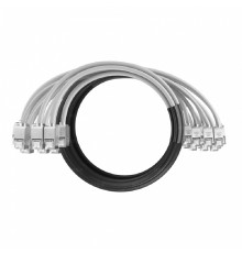 NTSS Кабельная сборка NTSS PREMIUM 12pc, FTP CAT6, оконцована разъемами KEYSTONE RJ45 FTP CAT6, заделка в чулке, вывод 0.6м, длина 5м, LSZH, серый NTSS-PC-PM-12-FTP-RJ45KJ-6-S-0.6-5.0-LSZH-GY