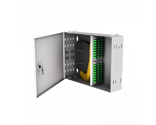 [Кросс, патч панель, адаптер] NTSS Кросс настенный NTSS PREMIUM предсобранный, 32 порта SC/APC, 9/125 мкм, (сплайс, пигтейлы, кдзс, планки, адаптеры) NTSS-WFOB-PM-32-SC/A-9-SP1.5G1A