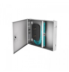 NTSS Кросс настенный NTSS PREMIUM предсобранный, 16 портов SC/UPC, 50/125 мкм ОМ3, (сплайс, пигтейлы, кдзс, планки, адаптеры) NTSS-WFOB-PM-16-SC/U-503-SP1.5G1A