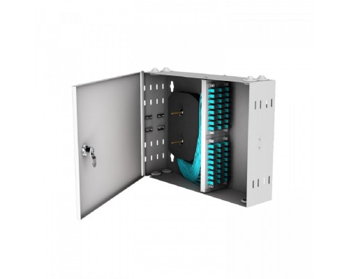 [Кросс, патч панель, адаптер] NTSS Кросс настенный NTSS PREMIUM предсобранный, 24 порта SC/UPC, 50/125 мкм ОМ3, (сплайс, пигтейлы, кдзс, планки, адаптеры) NTSS-WFOB-PM-24-SC/U-503-SP1.5G1A