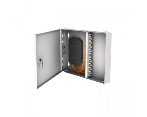 [Кросс, патч панель, адаптер] NTSS Кросс настенный NTSS PREMIUM предсобранный, 12 портов FC/UPC, 50/125 мкм, (сплайс, пигтейлы, кдзс, планки, адаптеры) NTSS-WFOB-PM-12-FC/U-50-SP1.5G2A