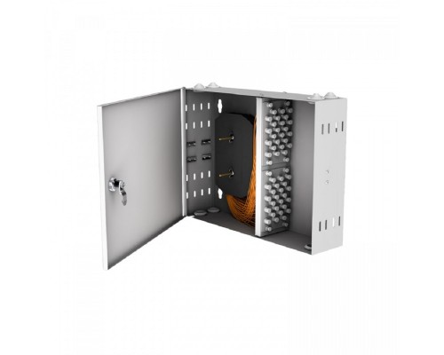 [Кросс, патч панель, адаптер] NTSS Кросс настенный NTSS PREMIUM предсобранный, 24 порта FC/UPC, 50/125 мкм, (сплайс, пигтейлы, кдзс, планки, адаптеры) NTSS-WFOB-PM-24-FC/U-50-SP1.5G2A