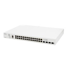 ELTEX MES2300DI-28 Коммутатор промышленный 24 порта 10/100/1000Base-T, 4 комбо-порта 10/100/1000 Base-T/100/1000 Base-X (SFP), L3, 2 слота для модулей питания