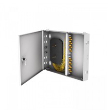 NTSS Кросс настенный NTSS PREMIUM предсобранный, 12 портов ST/UPC, 9/125 мкм, (сплайс, пигтейлы, кдзс, планки, адаптеры) NTSS-WFOB-PM-12-ST/U-9-SP1.5G2A