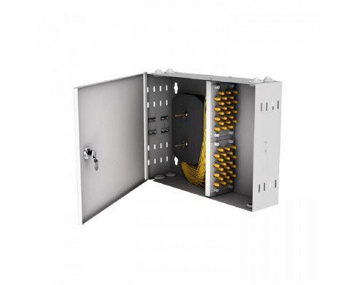 [Кросс, патч панель, адаптер] NTSS Кросс настенный NTSS PREMIUM предсобранный, 20 портов ST/UPC, 9/125 мкм, (сплайс, пигтейлы, кдзс, планки, адаптеры) NTSS-WFOB-PM-20-ST/U-9-SP1.5G2A