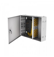 NTSS Кросс настенный NTSS PREMIUM предсобранный, 24 порта ST/UPC, 9/125 мкм, (сплайс, пигтейлы, кдзс, планки, адаптеры) NTSS-WFOB-PM-24-ST/U-9-SP1.5G2A