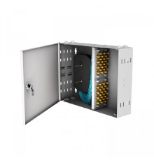 NTSS Кросс настенный NTSS PREMIUM предсобранный, 32 порта ST/UPC, 50/125 мкм ОМ3, (сплайс, пигтейлы, кдзс, планки, адаптеры) NTSS-WFOB-PM-32-ST/U-503-SP1.5G2A