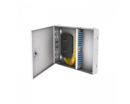 [Кросс, патч панель, адаптер] NTSS Кросс настенный NTSS PREMIUM предсобранный, 10 портов LC/UPC duplex, 9/125 мкм, (сплайс, пигтейлы, кдзс, планки, адаптеры) NTSS-WFOB-PM-10-2LC/U-9-SP1.5G1A