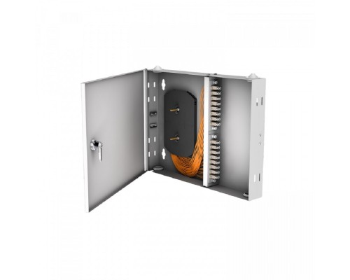 [Кросс, патч панель, адаптер] NTSS Кросс настенный NTSS PREMIUM предсобранный, 12 портов LC/UPC duplex, 50/125 мкм, (сплайс, пигтейлы, кдзс, планки, адаптеры) NTSS-WFOB-PM-12-2LC/U-50-SP1.5G1A