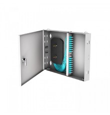 NTSS Кросс настенный NTSS PREMIUM предсобранный, 16 портов LC/UPC duplex, 50/125 мкм ОМ3, (сплайс, пигтейлы, кдзс, планки, адаптеры) NTSS-WFOB-PM-16-2LC/U-503-SP1.5G1A