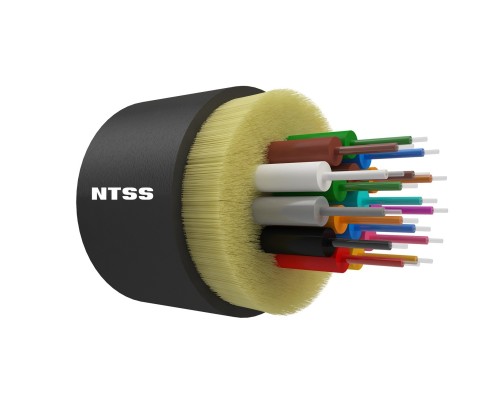 [Оптический кабель] NTSS Оптический кабель распределительный NTSS PREMIUM IN/OUT, 16 волокон OM3, 50/125, LSZH(нг(A)-HF), черный NTSS-FO-D-IN/OUT-PM-503-16-LSZH