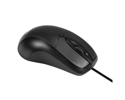 [Мыши] Exegate EX298195RUS Мышь ExeGate Professional Standard B100 (USB, оптическая, 1000dpi, 3D, 3 кнопки и колесо прокрутки, длина кабеля 1,5м, черная, Color Box)