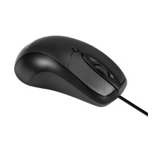 Exegate EX298196RUS Мышь ExeGate Professional Standard B100L (USB, оптическая, 1000dpi, 3D, 3 кнопки и колесо прокрутки, длина кабеля 2м, черная, Color Box)