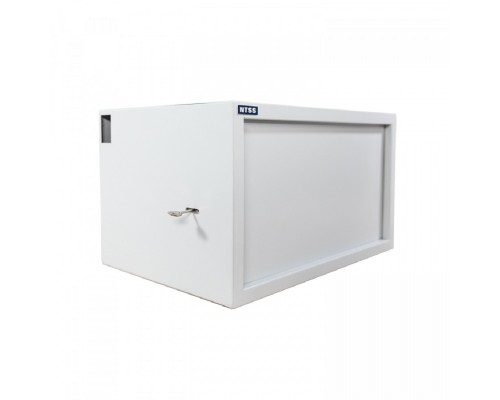 [Шкаф телекоммуникационный, стойка] NTSS Шкаф настенный антивандальный пенал NTSS WAP 9U 600*400мм, 2 профиля 19, сварной, серый RAL 7035 NTSS-WAP9U6040