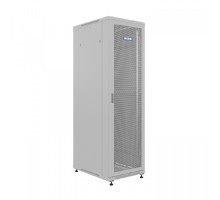 NTSS Шкаф напольный универсальный серверный NTSS R 18U 600х800мм, 4 профиля 19, двери перфорированная и сплошная металл, боковые стенки съемные, регулируемые опоры, разобранный, серый RAL 7035 NTSS-R1