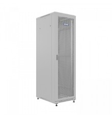NTSS Шкаф напольный универсальный серверный NTSS R 22U 600х800мм, 4 профиля 19, двери перфорированная и перфорированная, боковые стенки съемные, регулируемые опоры, разобранный, серый RAL 7035 NTSS-R2