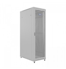 NTSS Шкаф напольный универсальный серверный NTSS R 47U 800х1000мм, 4 профиля 19, двери перфорированная и перфорированная двухстворчатая, боковые стенки съемные, регулируемые опоры, разобранный, серый 