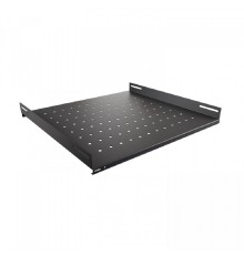 NTSS Полка стационарная NTSS 470х350мм, для напольных шкафов глубиной 600мм, нагрузка до 100кг, черный RAL 9005 NTSS-FS-H-600-BL