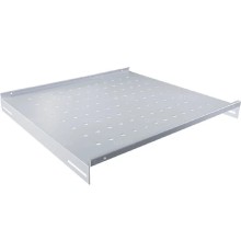 NTSS Полка стационарная NTSS 470х490мм, для напольных шкафов глубиной 600мм, нагрузка до 200кг, серый RAL 7035 NTSS-FS-H2-600