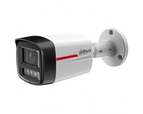 [Видеонаблюдение] DAHUA DH-IPC-HFW2849TLP-S-LED-0280B-PRO Уличная цилиндрическая IP-видеокамера WizColor 8Мп, 1/1,8” CMOS, объектив 2.8мм, видеоаналитика, микрофон, LED 50м, IP67, металл