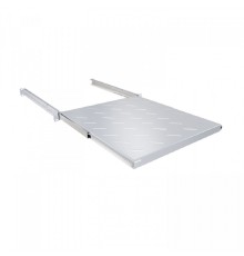 NTSS Полка выдвижная NTSS глубина 500мм, крепление 19 1U, для шкафов глубиной 800мм, серый RAL 7035 NTSS-MSKB-FS-800