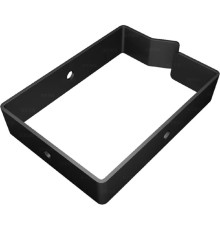 NTSS Кольцо для организации кабеля в шкафах NTSS 90х60мм, металл, черный RAL 9005 NTSS-ORGR-90x60-BL