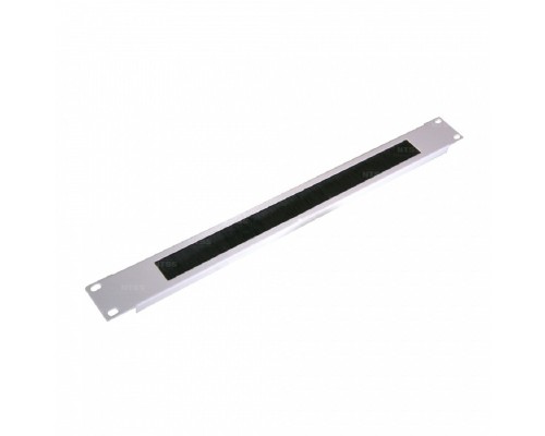 [Аксессуар] NTSS Огранизатор щеточный NTSS, крепление 19 1U, серый RAL 7035 NTSS-BO-1U