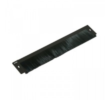 NTSS Ввод щеточный NTSS для напольных/настенных шкафов, черный RAL 9005 NTSS-CE-R/W-BL