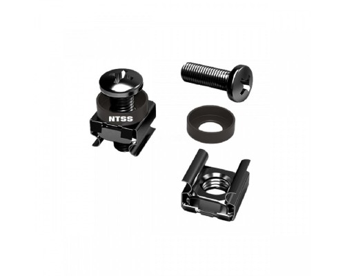 [Аксессуар] NTSS Комплект крепежа NTSS винт+шайба+гайка M6x16 черный 60шт NTSS-M6x16(60)-BL