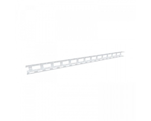 [Аксессуар] NTSS Органайзер кабельный вертикальный NTSS 42U без крышки, ширина 100мм, для шкафов серии R шириной 800мм, серый RAL 7035 NTSS-VORG-42U-3
