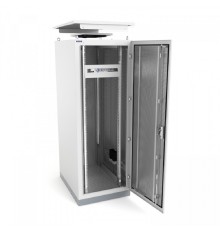 NTSS Шкаф напольный климатический NTSS RT 24U (ШхВхГ) 600x1440x600 мм, 4 профиля 19, с обогревом 250W и вентиляцией, IP55, серый RAL 7035 NTSS-RT24U6060H250VIP55