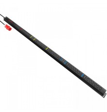 NTSS Блок распр.питания NTSS, Basic, 3ф32А, 22кВт, 6 гидр.авт., (36)С13, (6)С19, сталь, 3м каб., вил. IEC 60309 NTSS-PDU-KB513606-3025