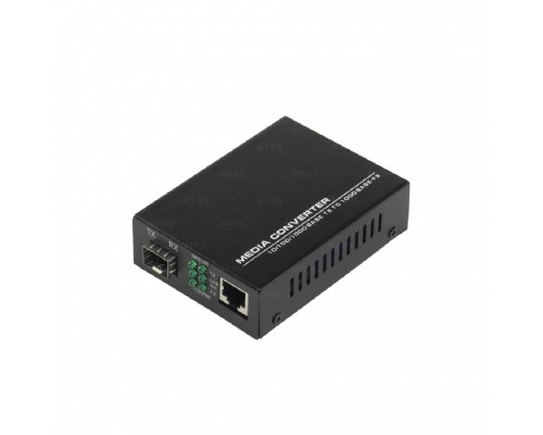 [Кросс, патч панель, адаптер] NTSS Медиаконвертер NTSS с RJ45 портом 10/100/1000Base-TX/1000Base-FX, без SFP модуля, расстояние передачи до 3,20,40,60,80,120,160,200 км, DC 5В 2А NTSS-1000-SFP