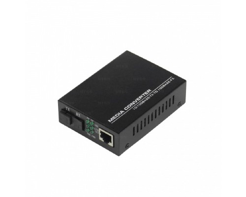 [Кросс, патч панель, адаптер] NTSS WDM медиаконвертер NTSS с RJ45 портом 10/100Base-T и 10/100Base-FX с разъемом SC, рабочая длина волны (передача/прием) 1310/1550 нм, SM, дальность до 20 км, DC 5В 2A NTSS-120A