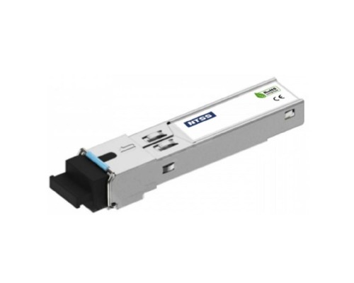 [Кросс, патч панель, адаптер] NTSS Модуль NTSS SFP, 1,25Гбит/с, разъём SC, рабочая длина волны 1310/1550нм, SM, WDM, дальность до 3км, ОБ 6дБ, DDM NTSS-SFP-1.25G-35-3SD