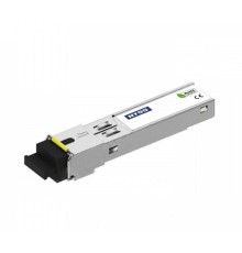 NTSS Модуль NTSS SFP, 1,25Гбит/с, разъём SC, рабочая длина волны 1550/1310нм, SM, WDM, дальность до 40км, ОБ 17дБ, DDM NTSS-SFP-1.25G-53-40SD
