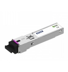 NTSS Модуль NTSS SFP, 1,25Гбит/с, разъём SC, рабочая длина волны 1490/1550нм, SM, WDM, дальность до 80км, ОБ 24дБ, DDM NTSS-SFP-1.25G-45-80SD