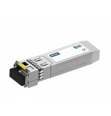 NTSS Модуль NTSS SFP, 1,25Гбит/с, разъём LC, рабочая длина волны 1550/1490нм, SM, WDM, дальность до 80км, ОБ 24дБ, DDM NTSS-SFP-1.25G-54-80LD