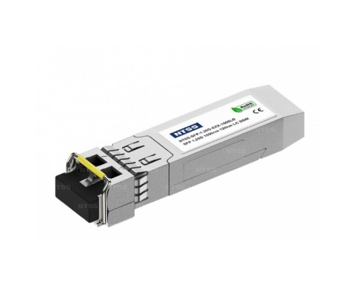 [Кросс, патч панель, адаптер] NTSS Модуль NTSS SFP, 1,25Гбит/с, разъём duplex LC, рабочая длина волны 1550нм, SM,  дальность до 120км, ОБ 32дБ, DDM NTSS-SFP-1.25G-EZX-1550LD