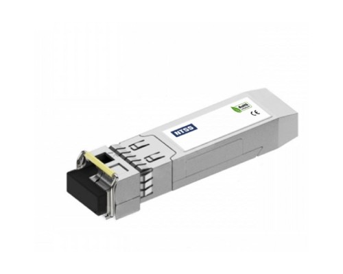 [Кросс, патч панель, адаптер] NTSS Модуль NTSS SFP+, 10Гбит/с, разъём LC, рабочая длина волны 1330/1270нм, SM, WDM, дальность до 3км, ОБ 6дБ, DDM NTSS-SFP+10G-32-3LD