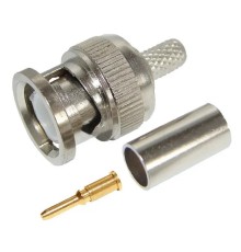 Rexant (05-3001) Разъем BNC штекер RG-58 обжим ( Упаковка 100 шт )