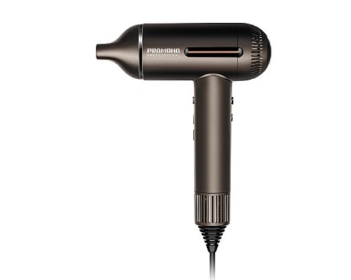 [Фен] REDMOND HD1700 Фен, серый/коричневый