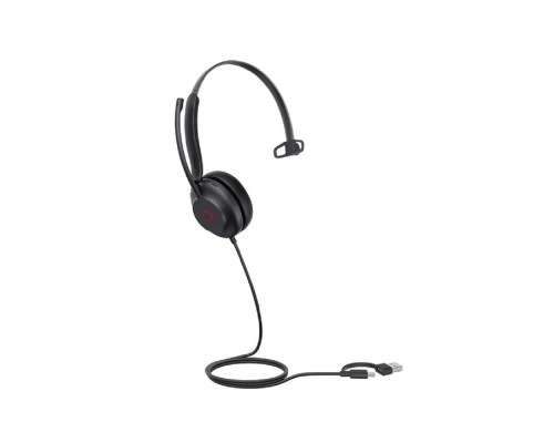 [VoIP-телефон] Yealink UH35 mono UC USB-C/A Гарнитура проводная