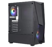 1STPLAYER DK DK-3 Black / ATX / 4x120mm FRGB fans / DK-3-BK-4F1