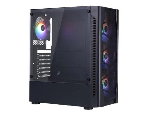 [Корпус] 1STPLAYER DK D4 Black / ATX / 4x120mm FRGB fans / D4-BK-4F1