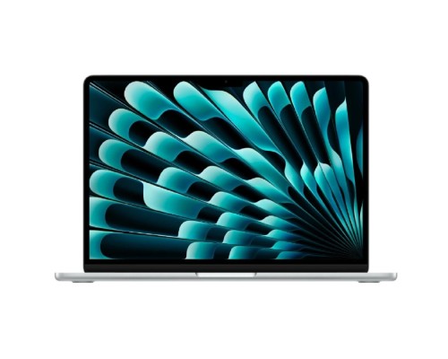 [Ноутбук] Apple MacBook Air 13-inch 2025 [MW0X3LL/A] (КЛАВ.РУС.ГРАВ.) Silver 13.6