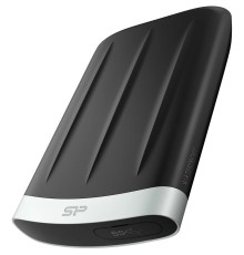 Портативный HDD Silicon Power ArmorA65B 1Tb/2.5/Черн/Сер(SP010TbPHD65BS3G)
